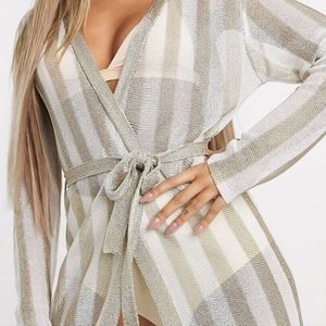 Asos long sleeve coverup